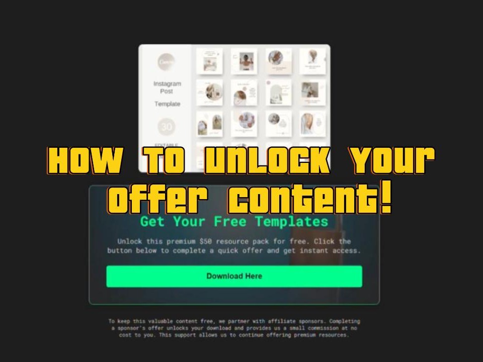 How to unlock preview